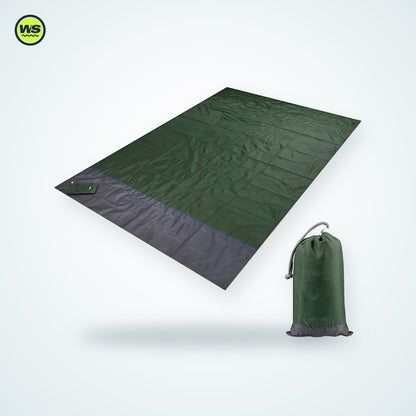 Waterproof Pocket Beach Blanket with Stakes | Watersports Supply
