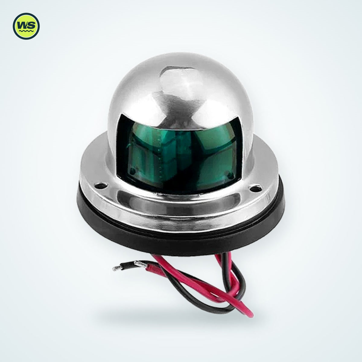 12V LED Navigation Sidelights, Red & Green — studio view 1