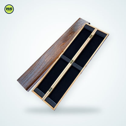 Floating Paulownia Wood Tackle Box, 55 cm — studio view 1