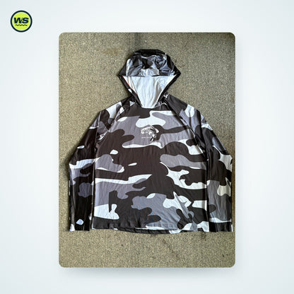Hooded Long-Sleeve Fishing Shirt with Face Cover — studio view 8