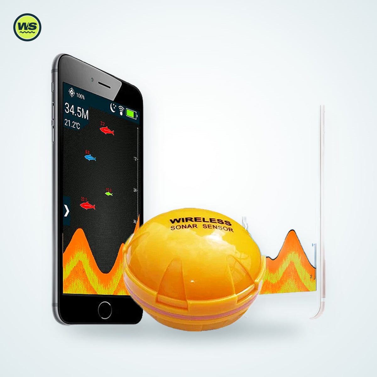 Wireless Bluetooth Castable Sonar Fish Finder | Watersports Supply