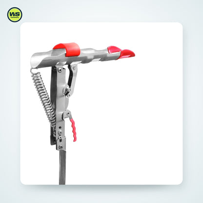 Automatic Spring-Trigger Rod Holder, 32 cm — studio view 5