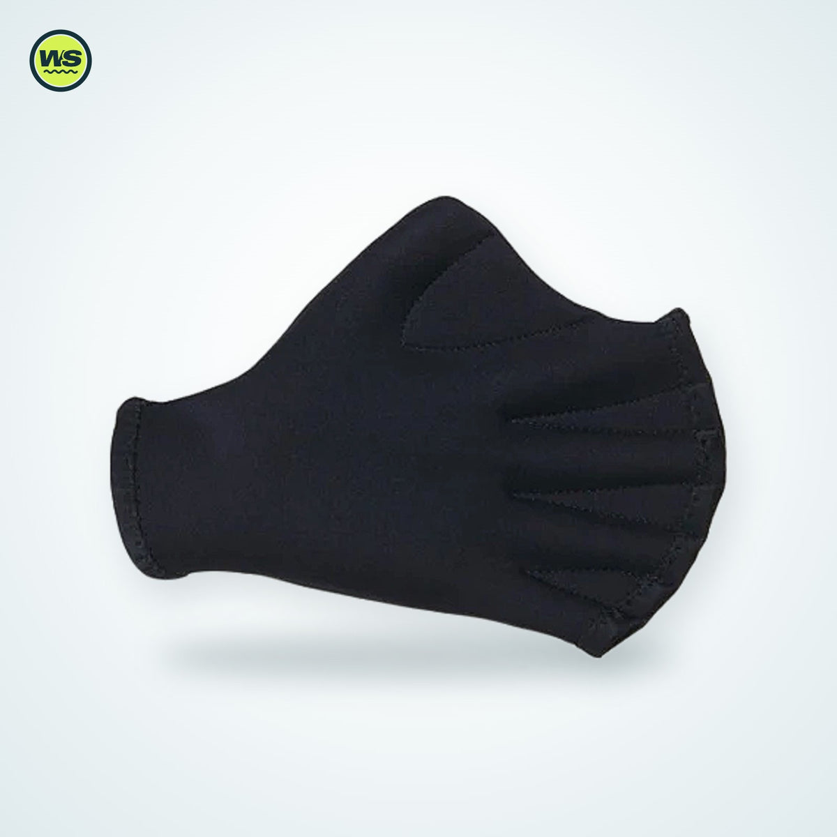 Webbed Neoprene Swim Training Gloves — studio view 1
