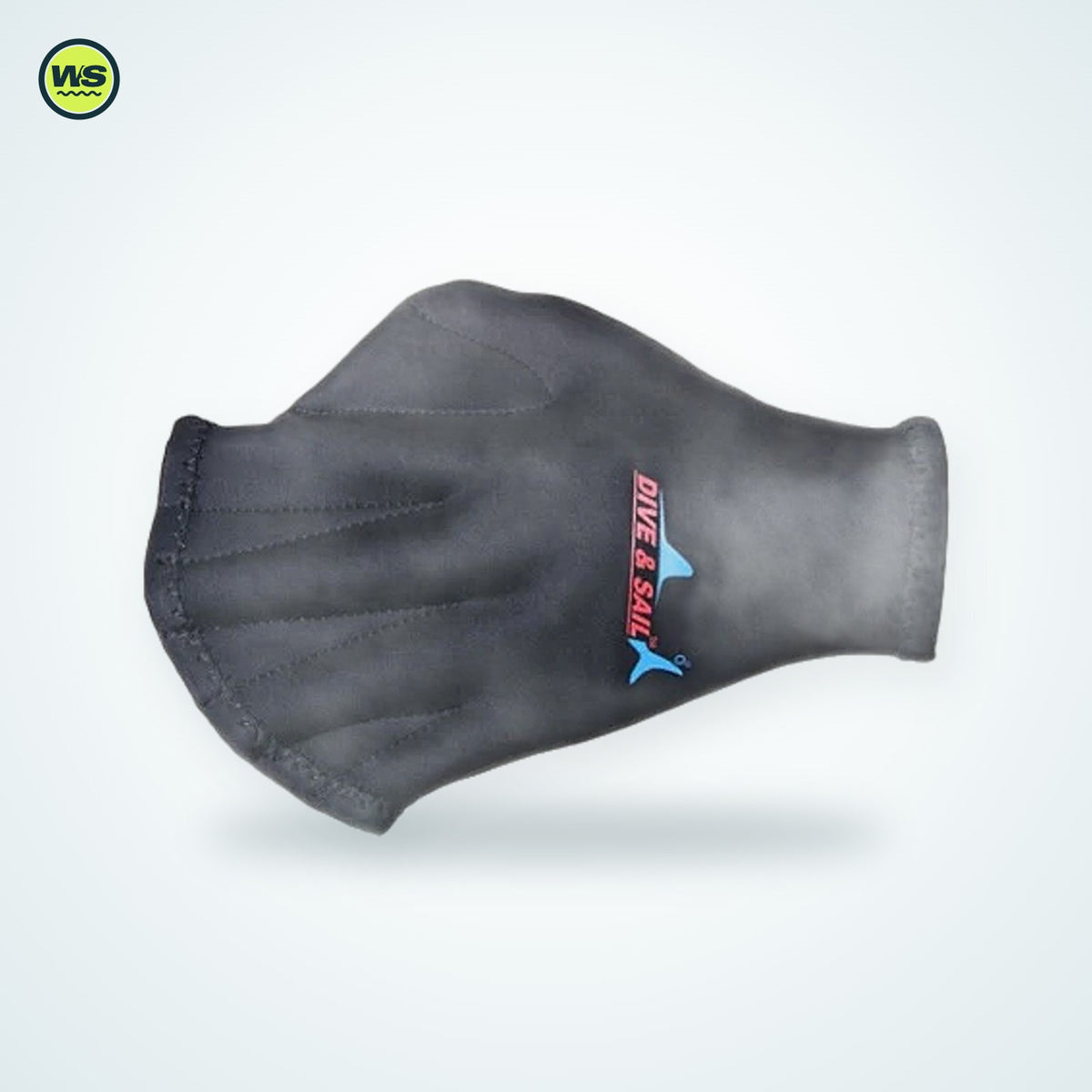 Webbed Neoprene Swim Training Gloves — studio view 3
