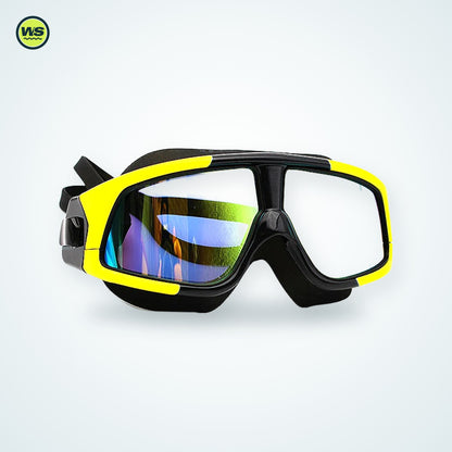 Silicone Anti-Fog Swim Goggles — studio view 2