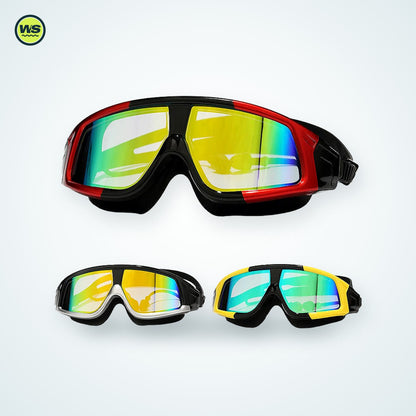 Large-Frame HD Anti-Fog Swim Goggles — studio view 1