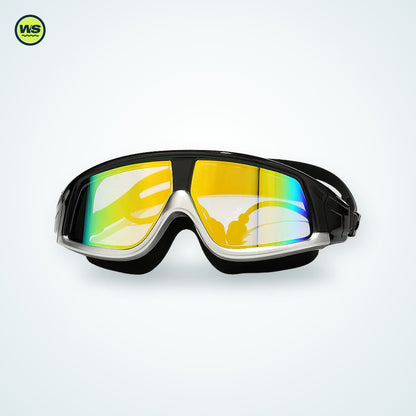 Large-Frame HD Anti-Fog Swim Goggles — studio view 4