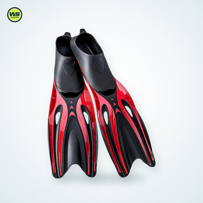 Full-Foot Snorkel Fins — studio view 1