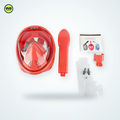 Silicone Dry-Breathing Snorkel Mask | Watersports Supply