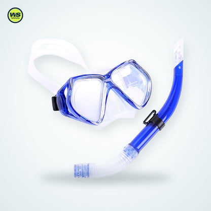 Snorkel Mask & Semi-Dry Snorkel Set — studio view 1