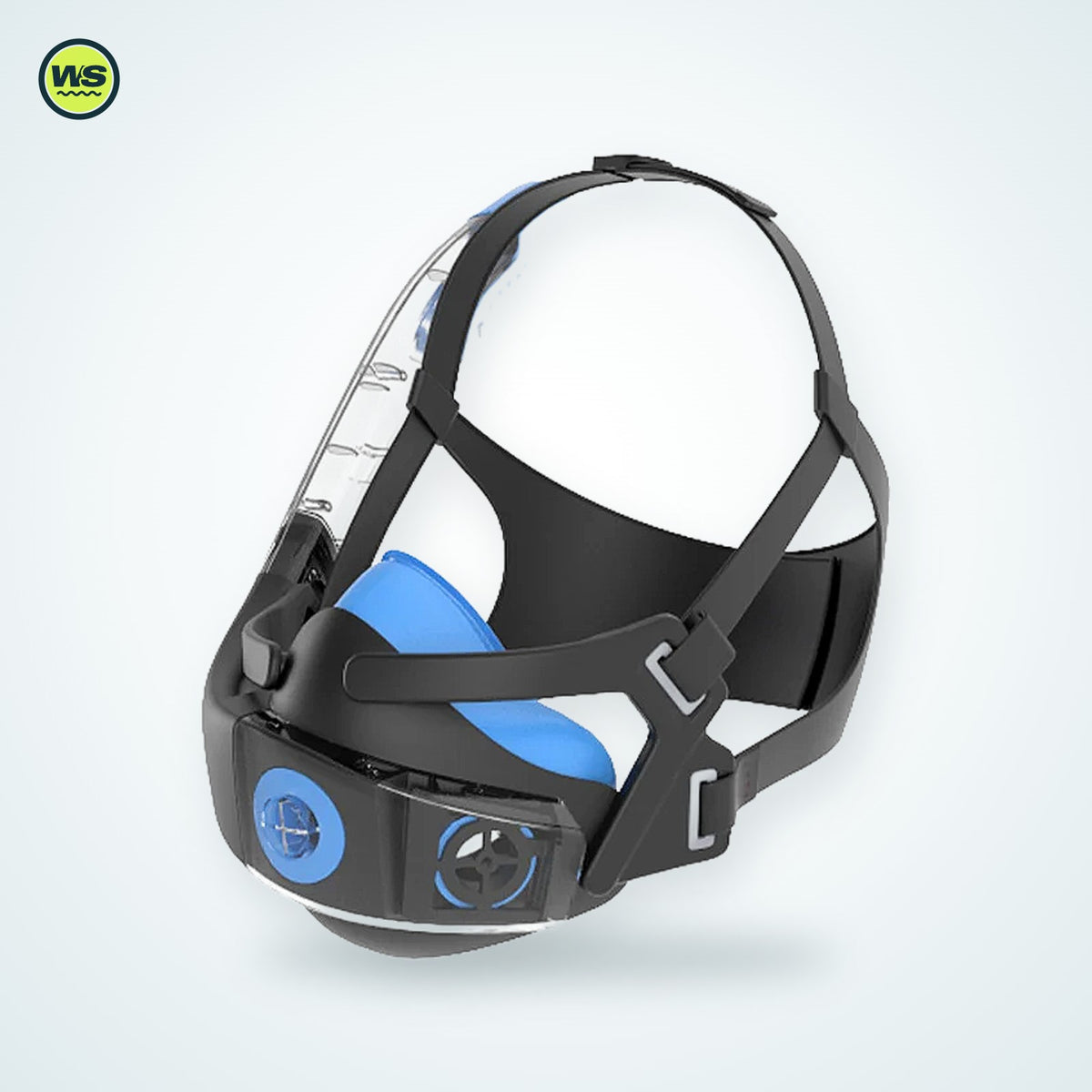 Platinum Silicone Snorkel Mask — studio view 1