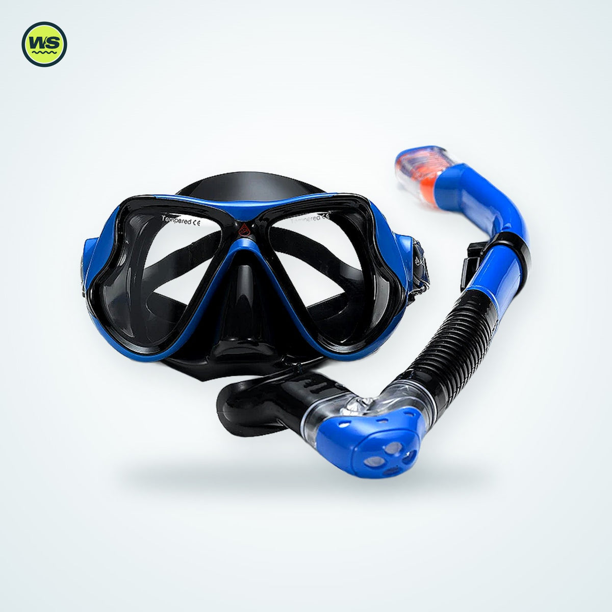 Adult Snorkel Mask & Snorkel Set — studio view 1