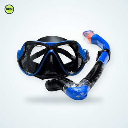 Adult Snorkel Mask & Snorkel Set — studio view 1