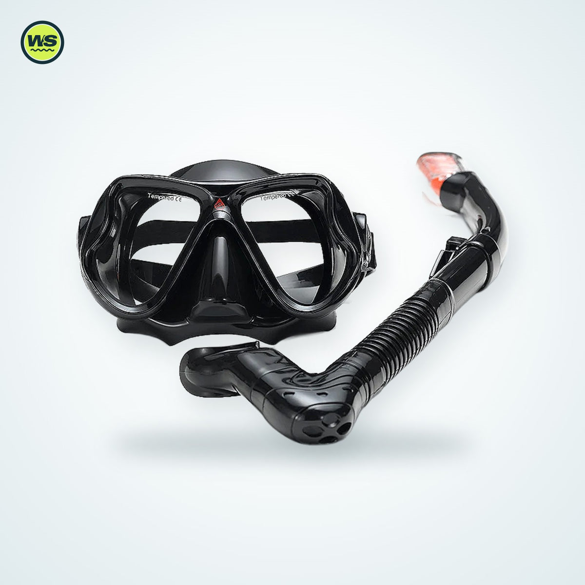 Adult Snorkel Mask & Snorkel Set — studio view 2