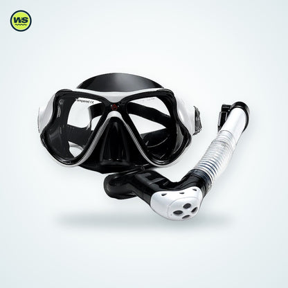 Adult Snorkel Mask & Snorkel Set — studio view 3