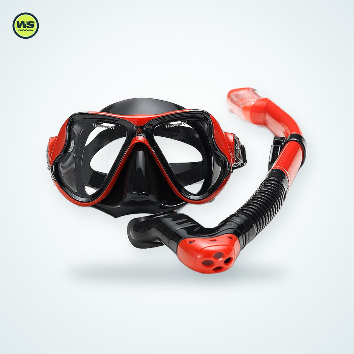Adult Snorkel Mask & Snorkel Set — studio view 4