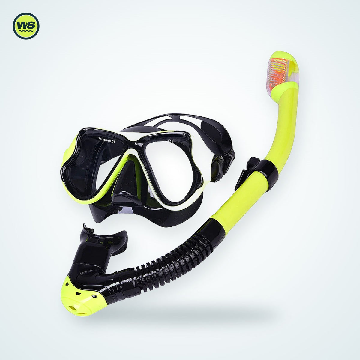 Adult Snorkel Mask & Snorkel Set — studio view 5