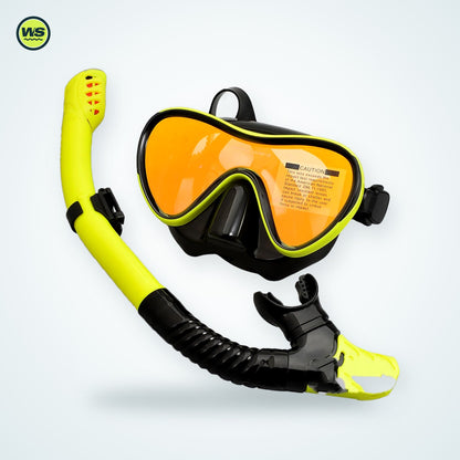 Iridescent Snorkel Mask & Snorkel Set — studio view 1