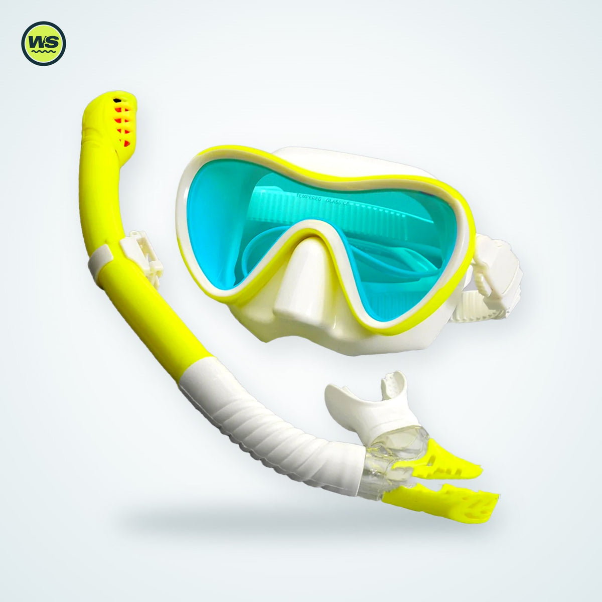 Iridescent Snorkel Mask & Snorkel Set — studio view 2