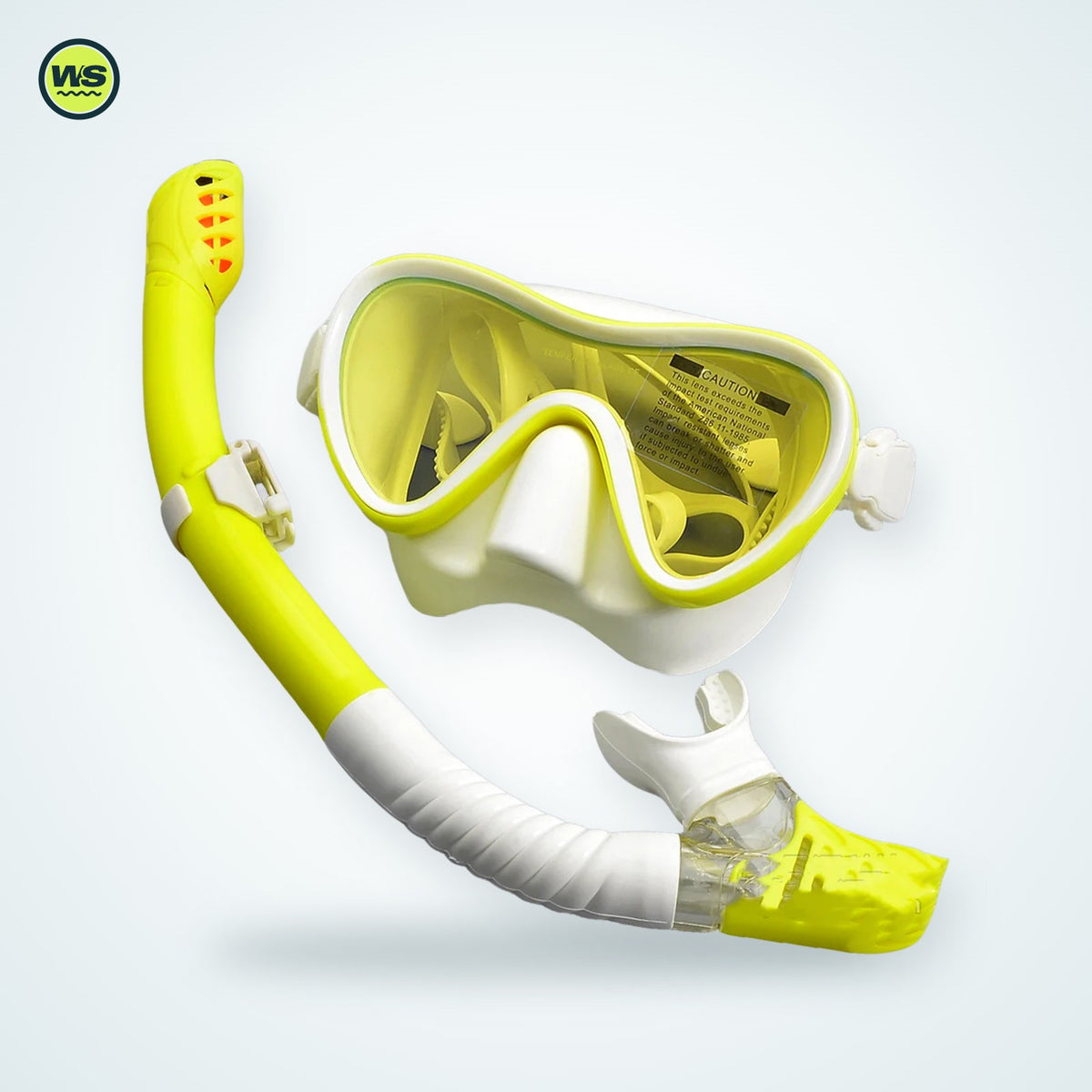 Iridescent Snorkel Mask & Snorkel Set — studio view 4