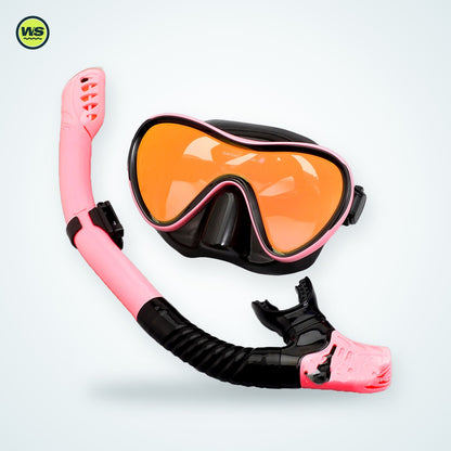 Iridescent Snorkel Mask & Snorkel Set — studio view 5