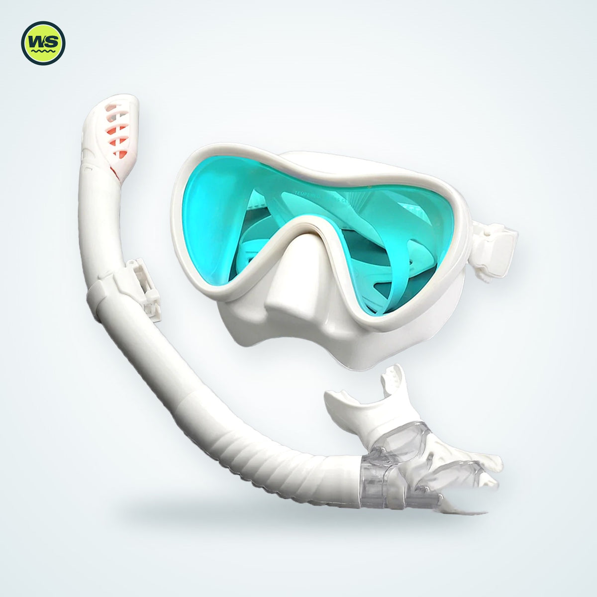 Iridescent Snorkel Mask & Snorkel Set — studio view 6