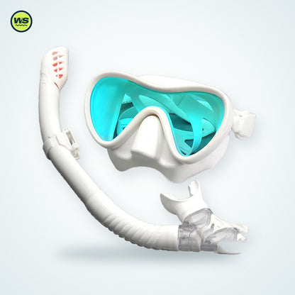 Iridescent Snorkel Mask & Snorkel Set — studio view 6