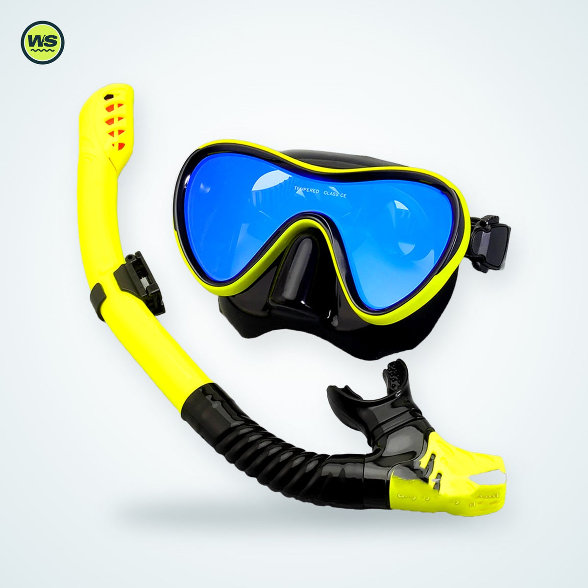 Iridescent Snorkel Mask & Snorkel Set — studio view 7