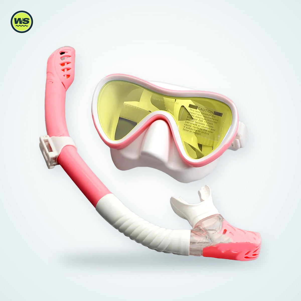 Iridescent Snorkel Mask & Snorkel Set — studio view 8