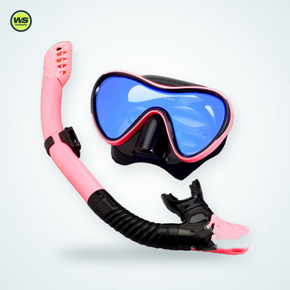 Iridescent Snorkel Mask & Snorkel Set — studio view 9