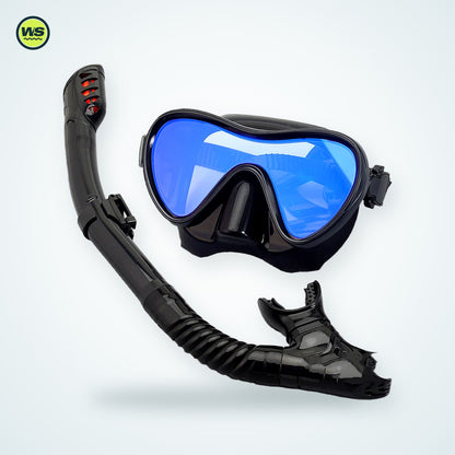 Iridescent Snorkel Mask & Snorkel Set — studio view 11