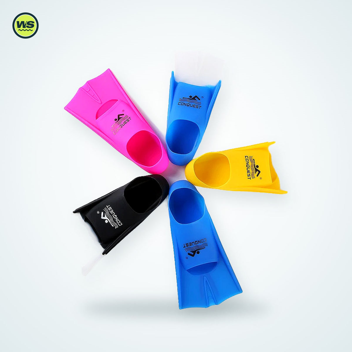 Kids' Silicone Short Training Fins | Watersports Supply