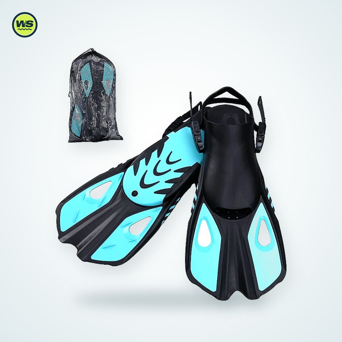 Adjustable Snorkel Fins — studio view 1