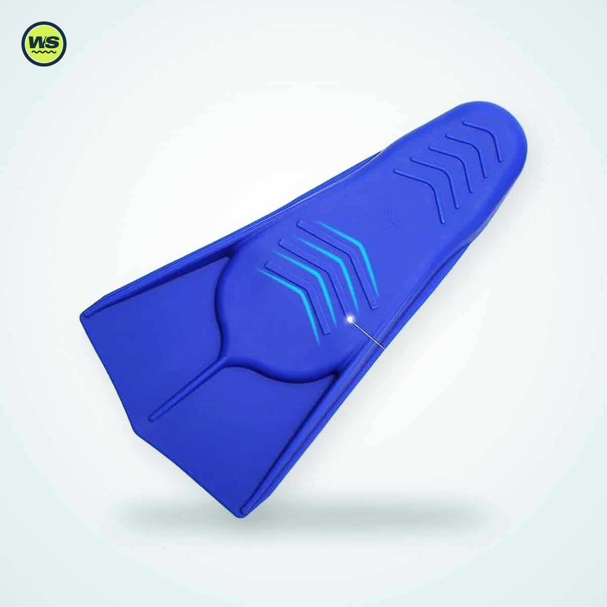 Silicone Short Fins for Swim Training — studio view 1
