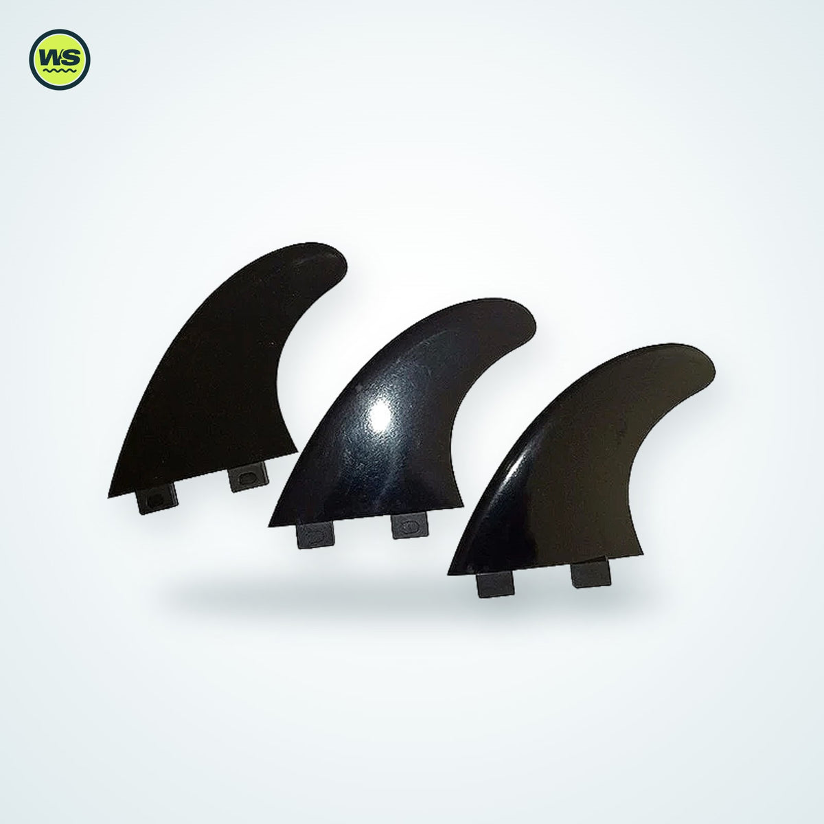 Thruster Surfboard Fin Set (3 Fins) — studio view 1