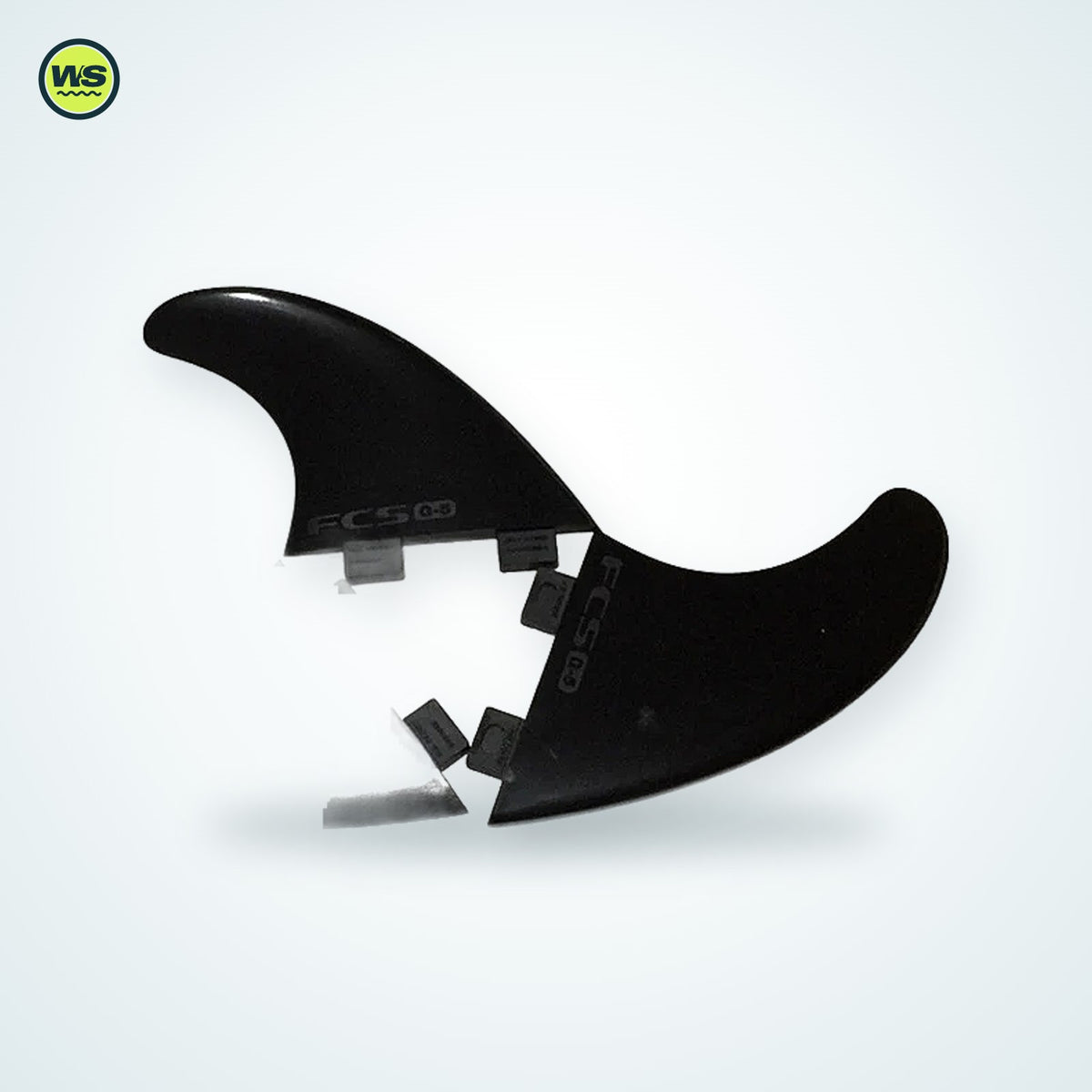 Thruster Surfboard Fin Set (3 Fins) — studio view 2
