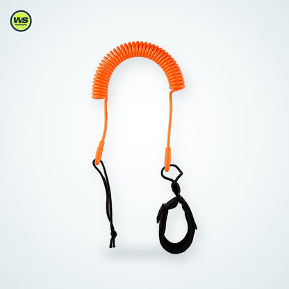 Coiled SUP & Surf Leash — studio view 2