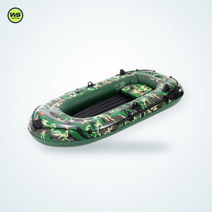 Camo Inflatable Fishing Boat (2–4 Person) | Watersports Supply