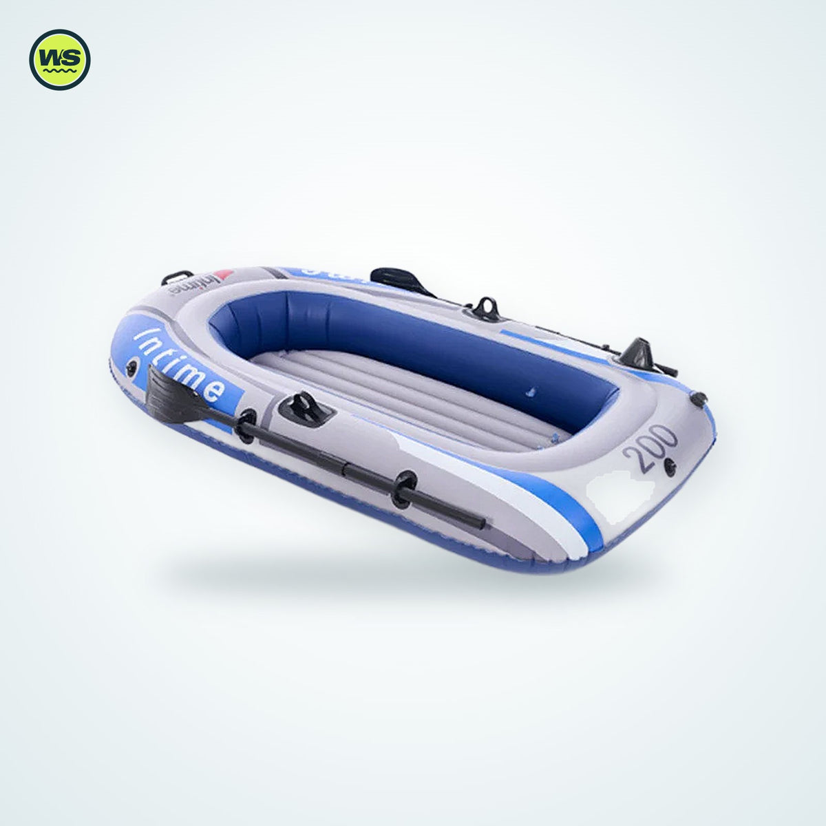 2-Person Inflatable Raft with Paddles | Watersports Supply