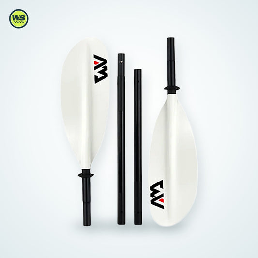 4-Piece Fiberglass & Aluminum Kayak Paddle, 230 cm | Watersports Supply