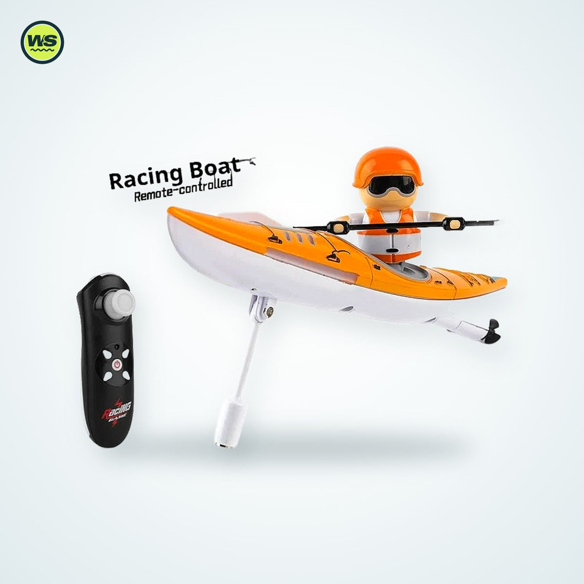 Remote Control Paddling Kayak Toy — studio view 1