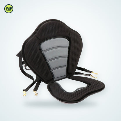 Padded Kayak Seat with Rear Storage Bag | Watersports Supply