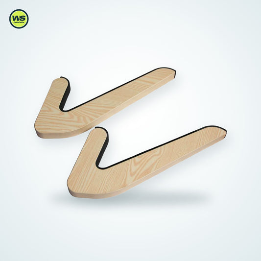 Solid Wood Surfboard Wall Rack | Watersports Supply