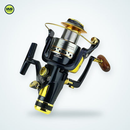 Front & Rear Drag Spinning Reel (SW50/SW60) — studio view 2