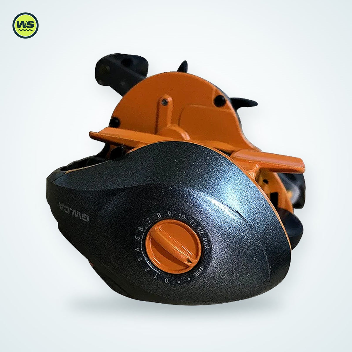 Magnetic Brake Baitcasting Reel — studio view 3
