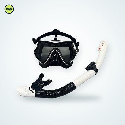 Tempered Glass Mask & Snorkel Set — studio view 4