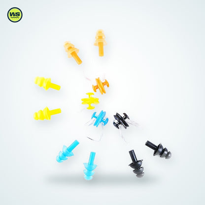 Silicone Earplugs & Nose Clip Set — studio view 4