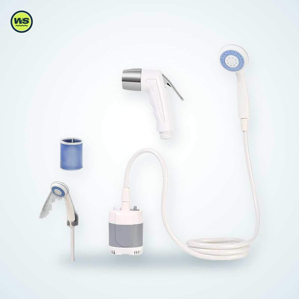 Rechargeable Portable Pump Shower | Watersports Supply