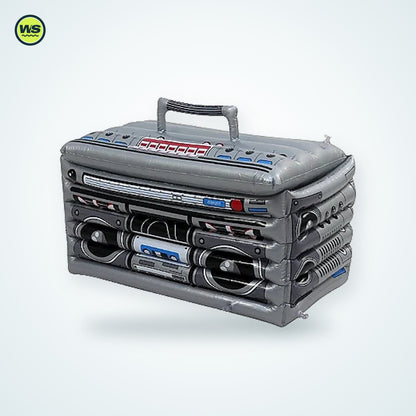 Inflatable Boombox Drinks Cooler — studio view 1