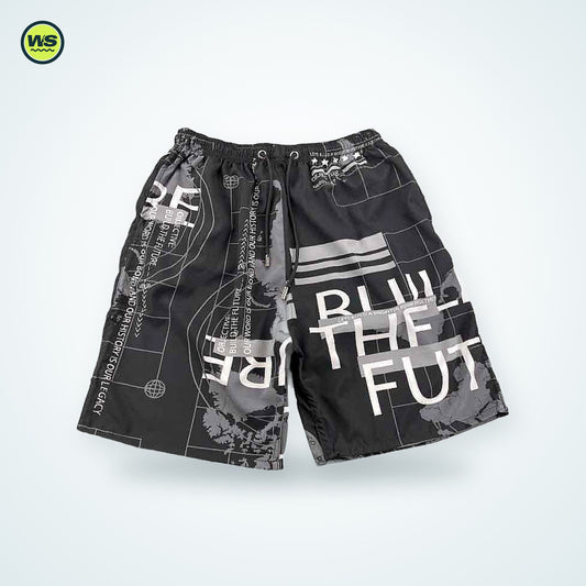 Printed Drawstring Beach Shorts | Watersports Supply